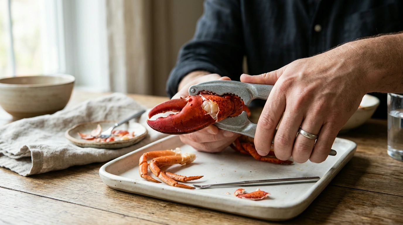 Zinc Alloy Seafood Nutcracker for Clean Lobster & Crab