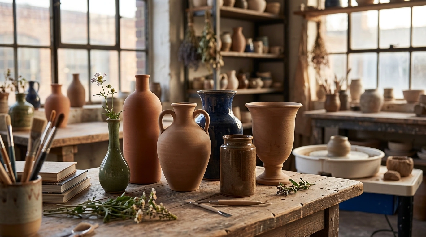 Vase Shape Names: Bud, Bottle, Urn, Amphora & More