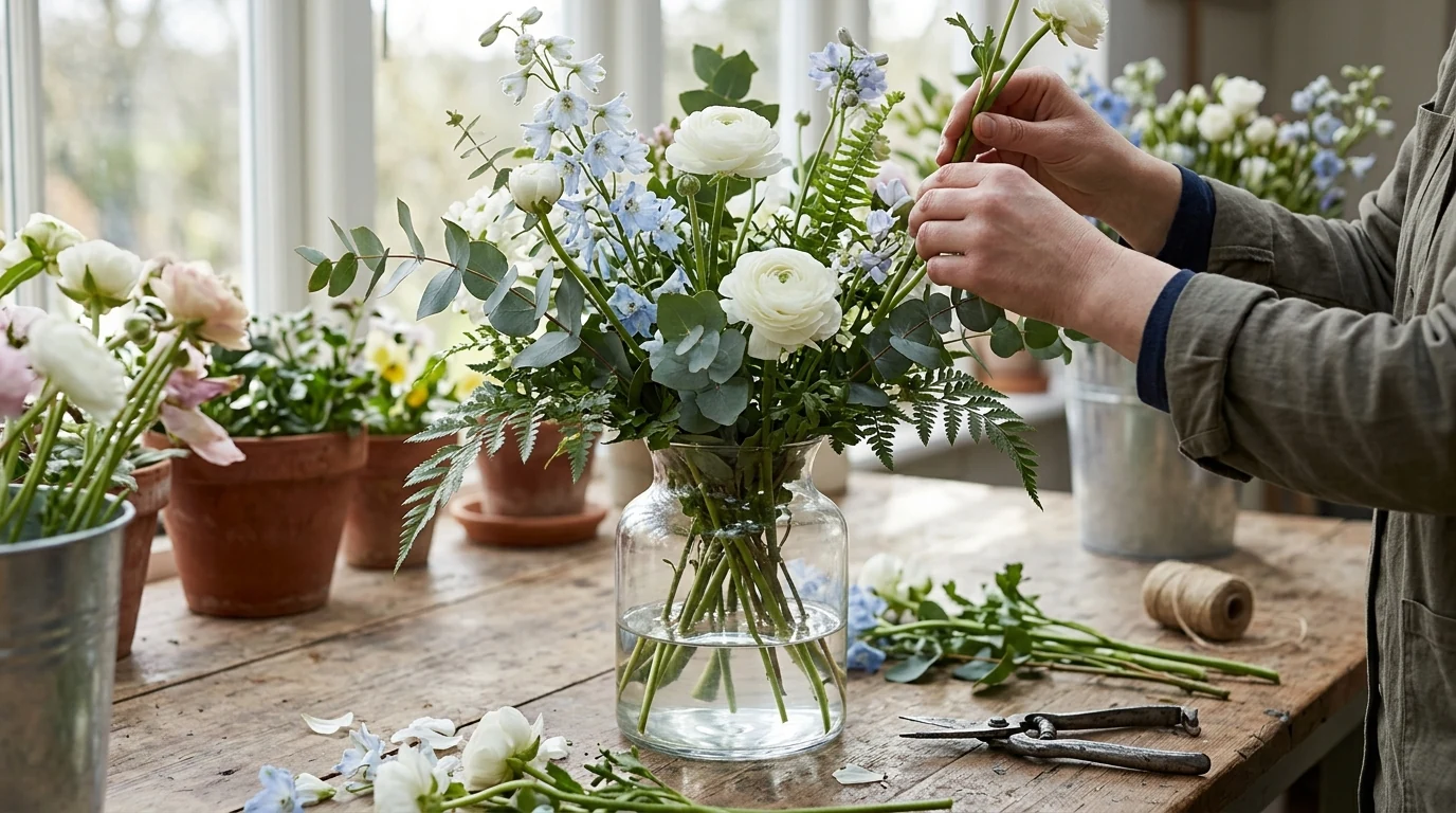 1/3 Vase Rule: Perfect Flower Arrangement Proportions