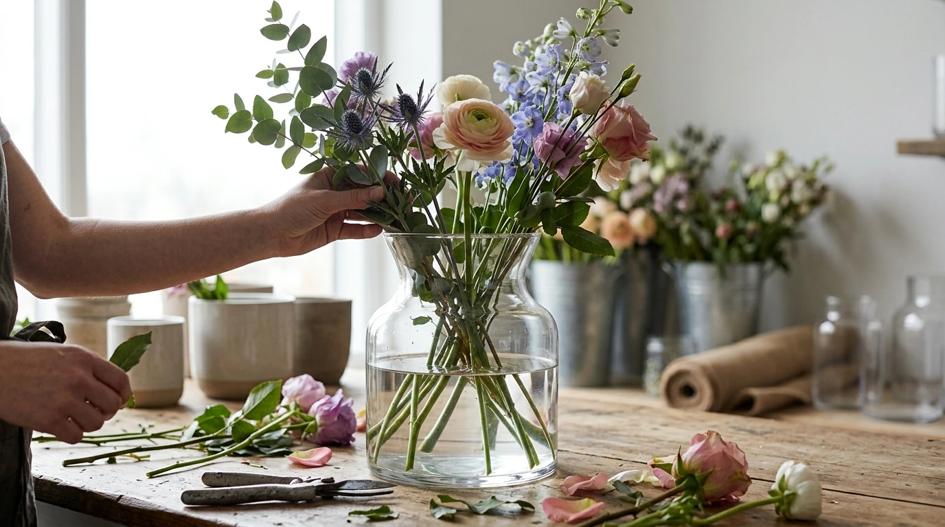 What Vase Works Best for Flower Arranging?